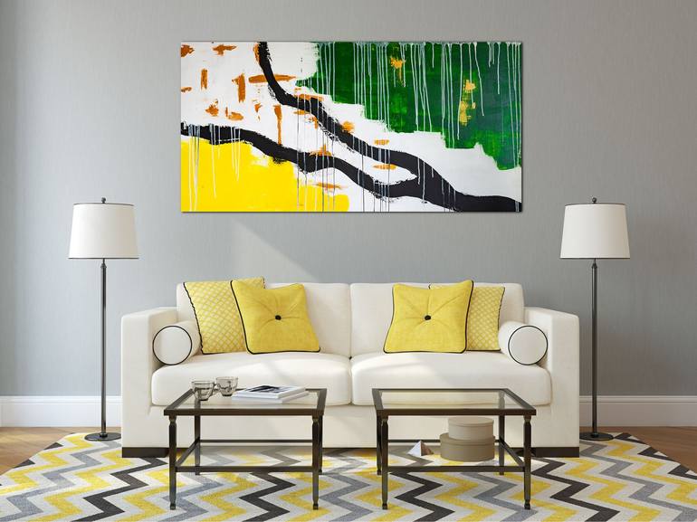 Original Abstract Painting by Arina Iastrebova