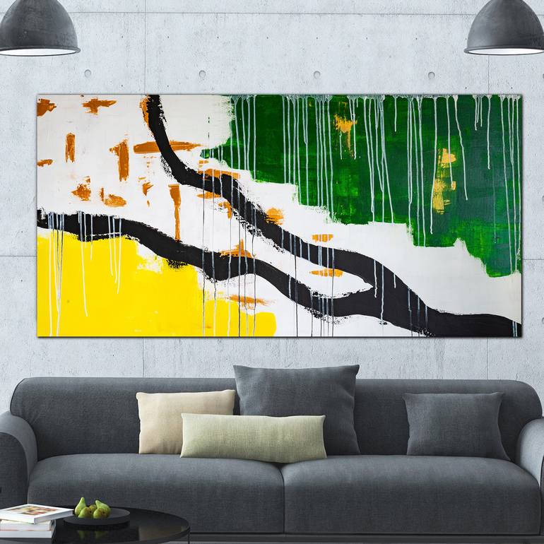 Original Abstract Painting by Arina Iastrebova