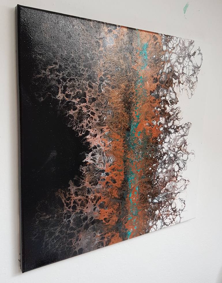 Original Conceptual Abstract Painting by Fabiana De Rubeis