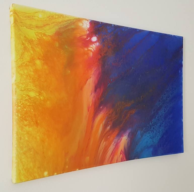 Original Abstract Painting by Fabiana De Rubeis