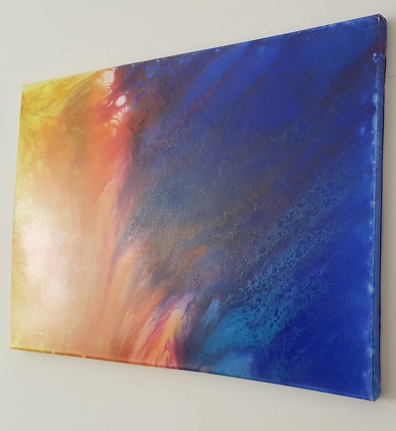 Original Abstract Painting by Fabiana De Rubeis