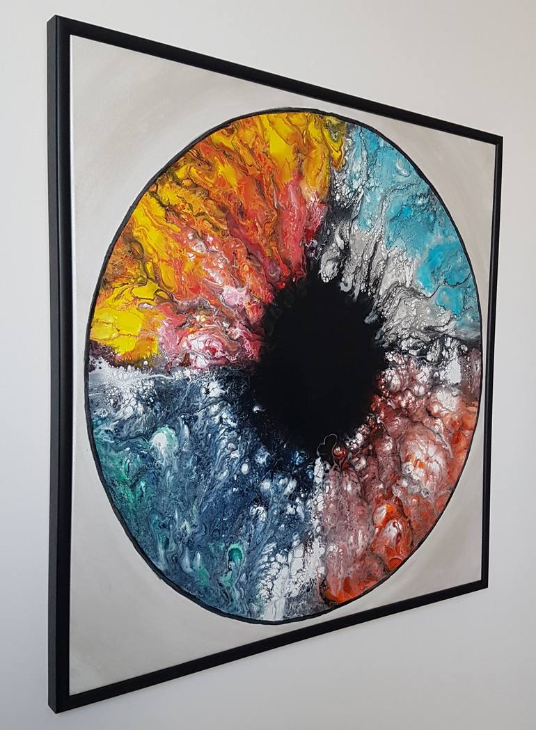 Original Abstract Painting by Fabiana De Rubeis