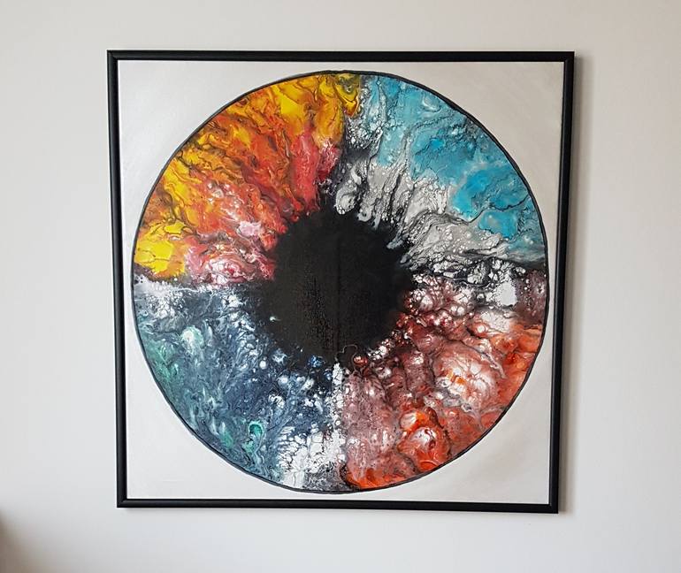 Original Abstract Painting by Fabiana De Rubeis