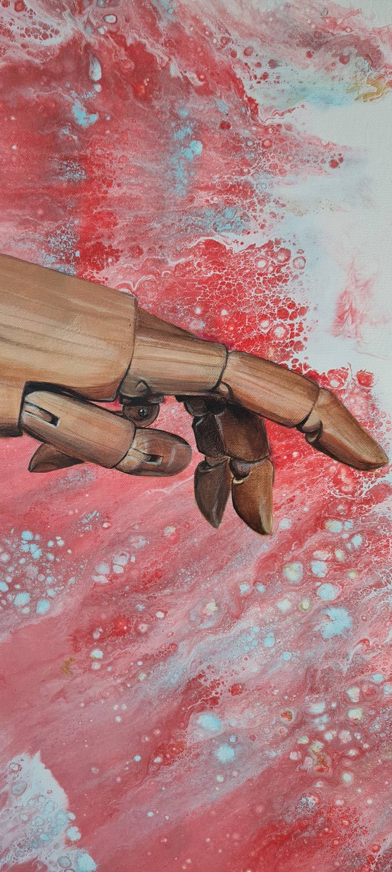 Original Figurative Abstract Painting by Fabiana De Rubeis