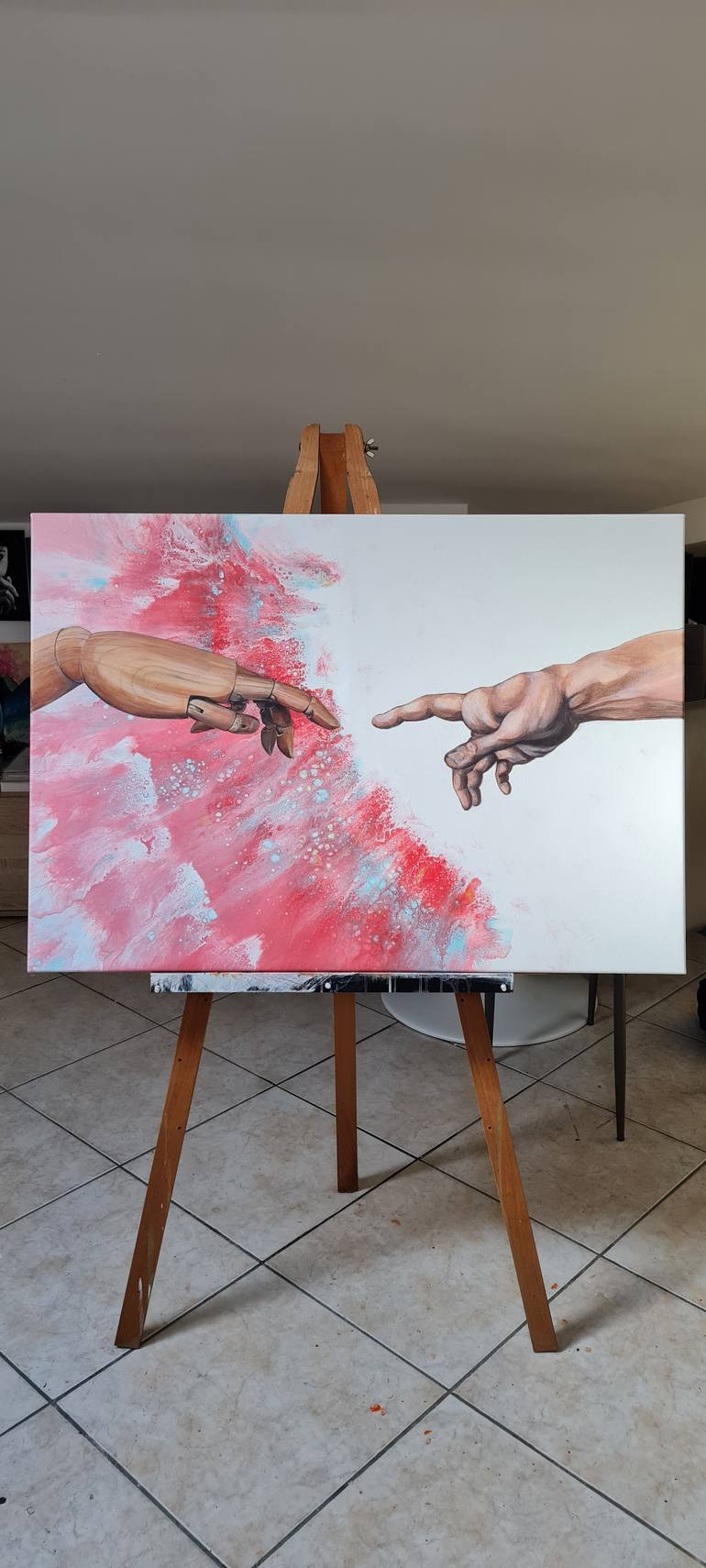 Original Figurative Abstract Painting by Fabiana De Rubeis