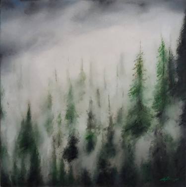 Mountain fog (60x60cm) thumb