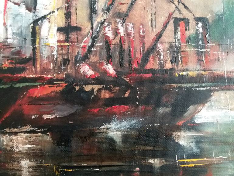 Original Other Boat Painting by Mirza Latifovic
