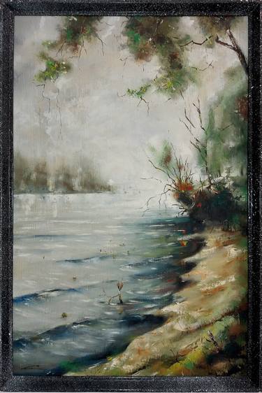 River coast (76x51cm) thumb