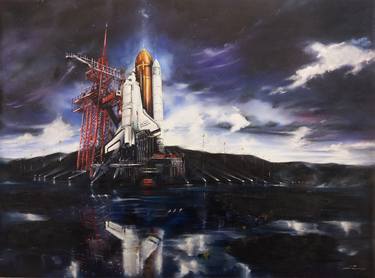 Original Science/Technology Paintings by Mirza Latifovic