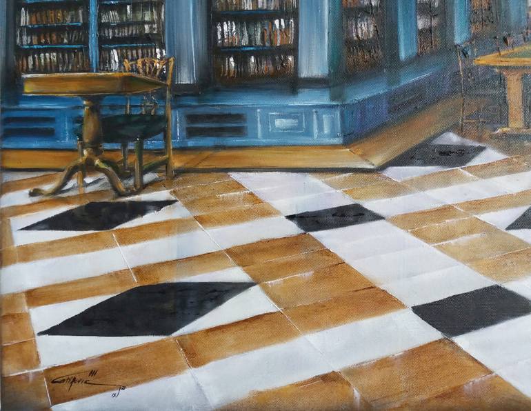 Original Other Architecture Painting by Mirza Latifovic