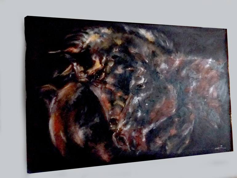 Original Other Horse Painting by Mirza Latifovic