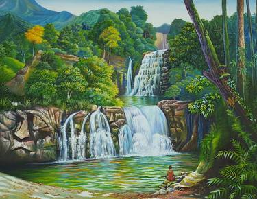 Print of Fine Art Nature Paintings by Yorjanny Trejos