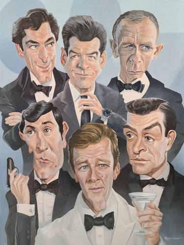 Original Contemporary Cinema Painting by Jeff Rodenberg