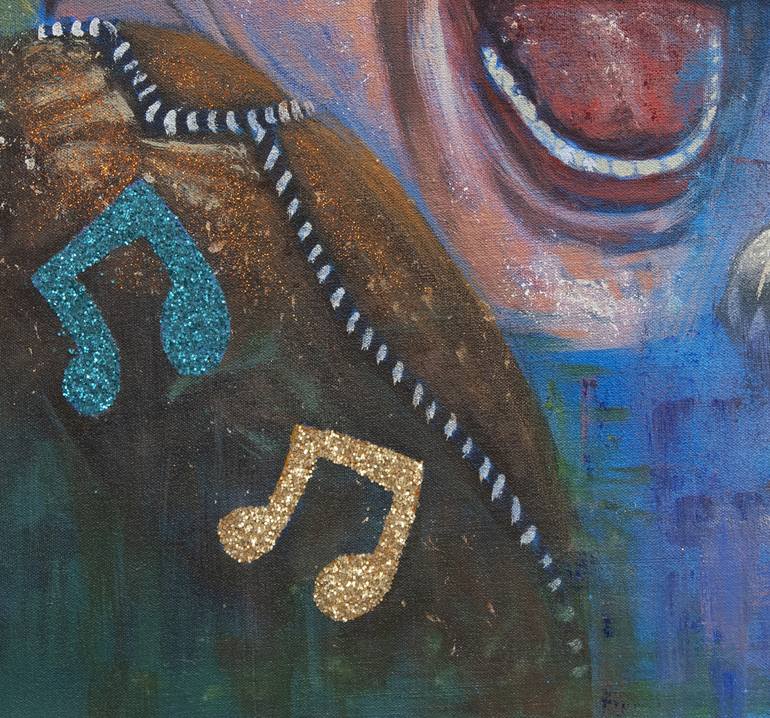 Original Portraiture Music Painting by Jeff Rodenberg