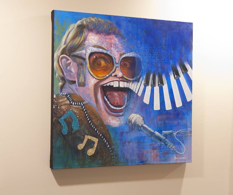 Original Portraiture Music Painting by Jeff Rodenberg