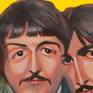 This is an original painting of The Beatles circa 1967. I've merged their bodies together as they were still working together as a unit at this point. I made it somewhat ambiguous as to whether John or Paul is in front, indicating a sort of competition between them. A colorful and unique painting for a colorful and unique period in their career.
Painting comes in a black frame, wired and ready to hang.
Comes with a certificate of authenticity signed by the artist.