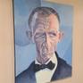 Original acrylic painting of Daniel Craig as James Bond, 007.  Painted in a unique caricature style with a hint of the number 007 in the background.  

Painted on a gallery wrapped canvas with the sides of the canvas painted black.  Protected with a satin varnish and ready to hang.

Painting comes with a Certificate of Authenticity signed by the artist.