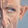 Original acrylic painting of Daniel Craig as James Bond, 007.  Painted in a unique caricature style with a hint of the number 007 in the background.  

Painted on a gallery wrapped canvas with the sides of the canvas painted black.  Protected with a satin varnish and ready to hang.

Painting comes with a Certificate of Authenticity signed by the artist.