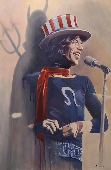 Original Celebrity Paintings by Jeff Rodenberg