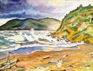 Original Realism Seascape Paintings by Angelo Ferro