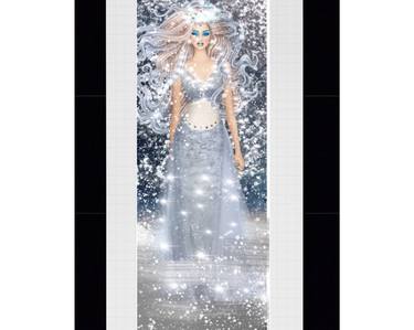snow queen with blizzard - Limited Edition of 5 thumb