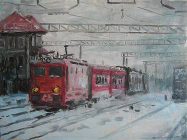 Original Expressionism Travel Paintings by Vasyl Dzhabraylov