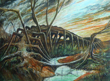 Print of Landscape Paintings by Belar Belar