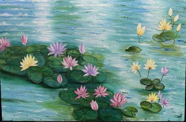 Original Impressionism Floral Paintings by Deepal Bhat