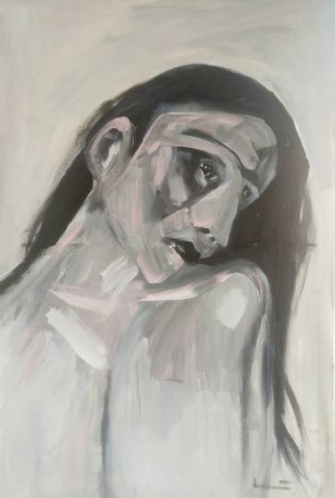 Print of Abstract Expressionism Portrait Paintings by Ernest Compta