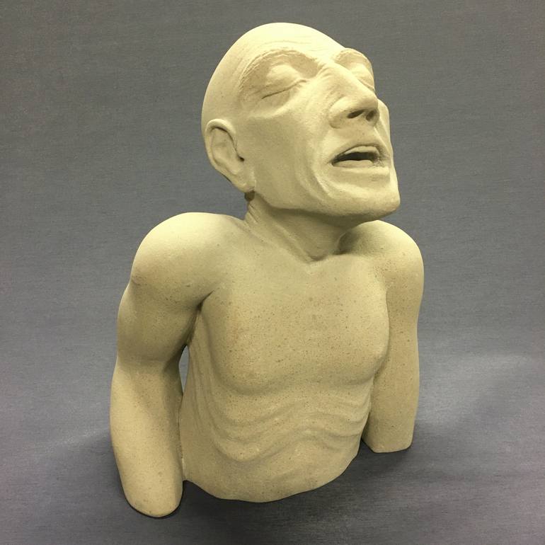 Original Figurative Body Sculpture by Roland Hoeft