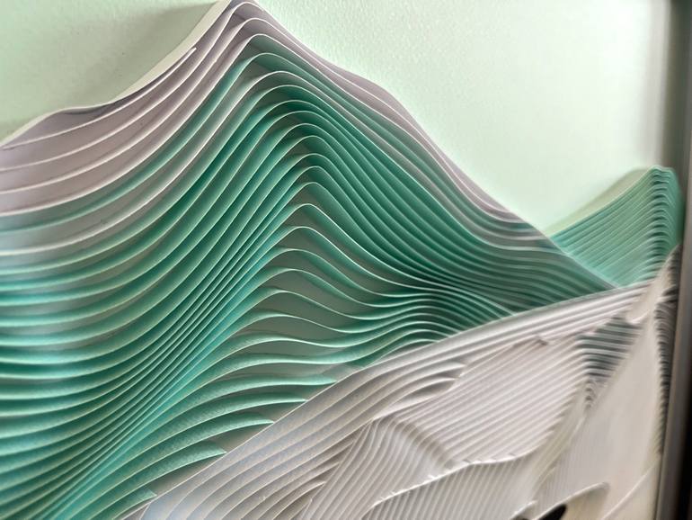 Original Contemporary Landscape Sculpture by Paulina M Johnson