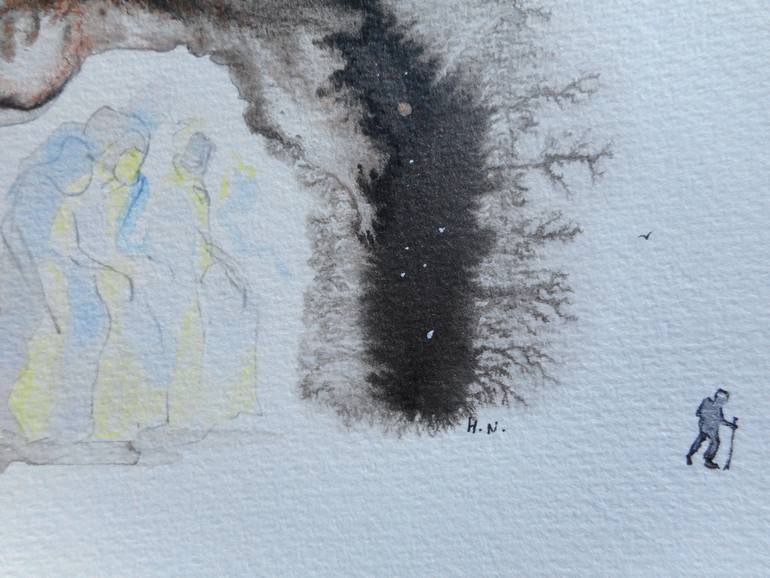 Original Abstract Other Drawing by Habiba Nathoo