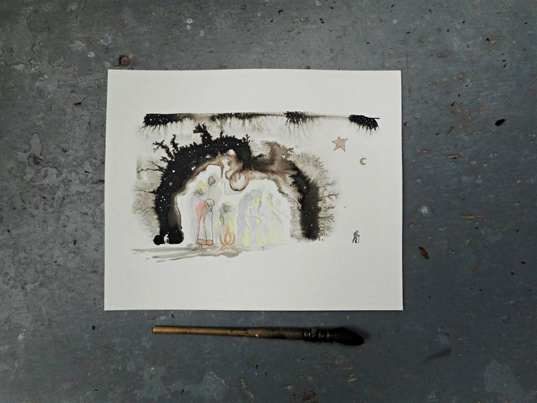 Original Abstract Other Drawing by Habiba Nathoo