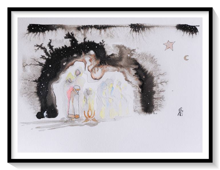 Original Abstract Other Drawing by Habiba Nathoo