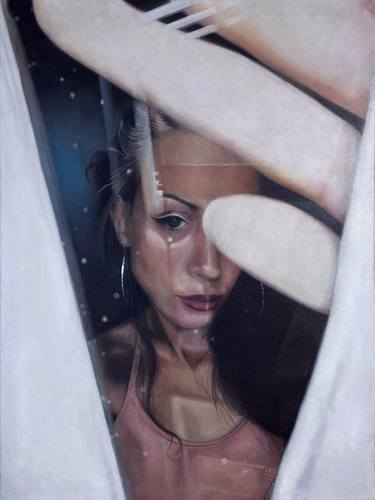 Original Figurative Women Paintings by Fernando Saint