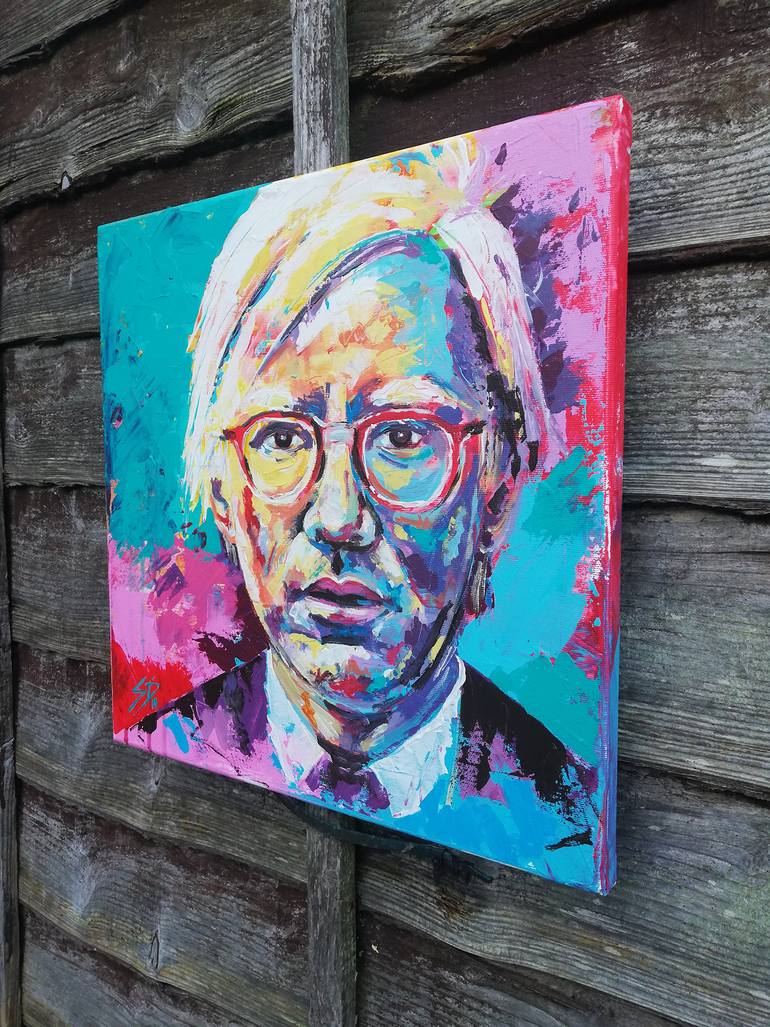 Original Modernism People Painting by Slavomír ĎUroš