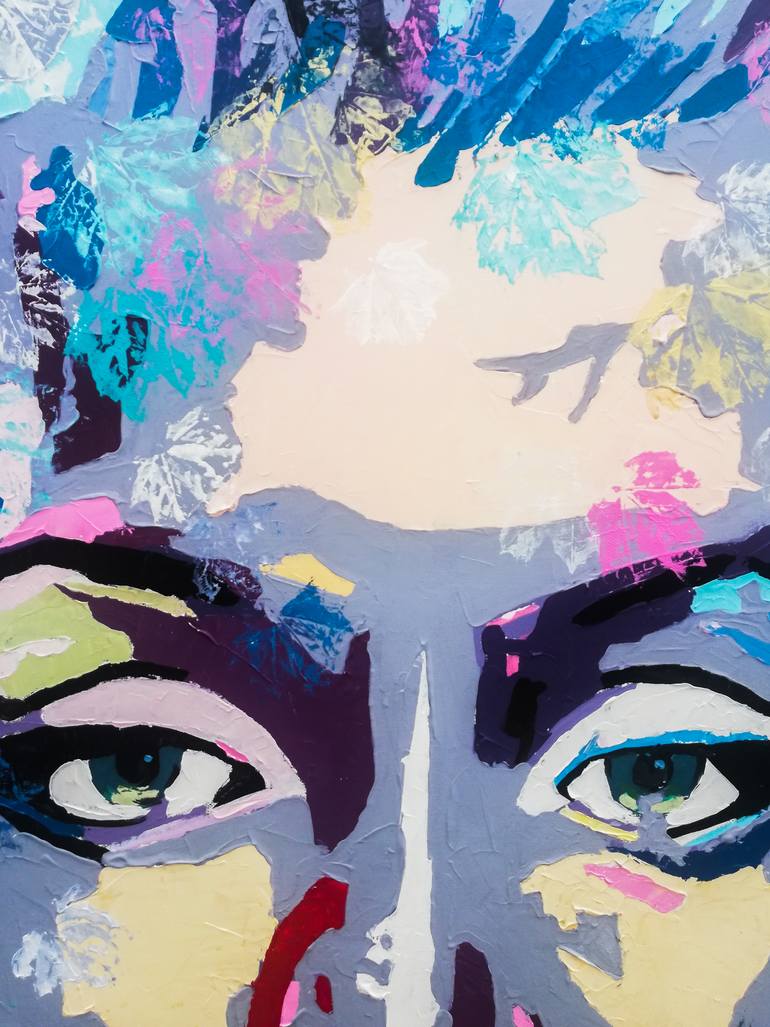 Original Abstract People Painting by Slavomír ĎUroš