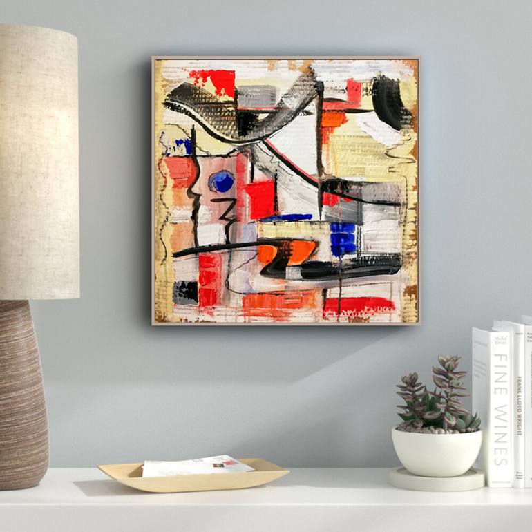 Original Abstract Painting by Slavomír Ďuroš