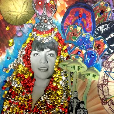 Print of Surrealism Women Collage by Ally KF