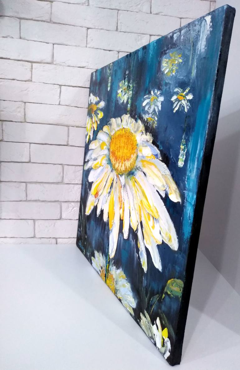 Original Pop Art Nature Painting by Svetlana Ovchinnikova