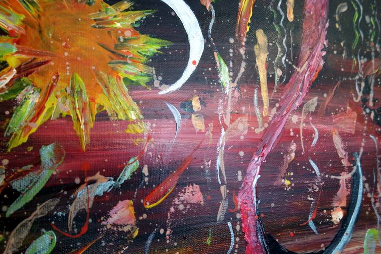 The Autumn equinox Painting by Jasmina Mendoza | Saatchi Art
