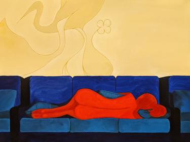 Original Figurative Women Paintings by Arjun Shivaji Jain