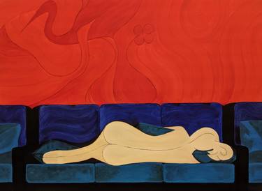 Original Abstract Women Paintings by Arjun Shivaji Jain