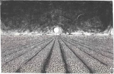 Original Landscape Printmaking by Arjun Shivaji Jain