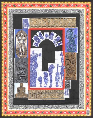 Original Culture Printmaking by Arjun Shivaji Jain