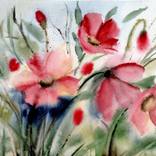Pink flowers. by Larisa Maslova