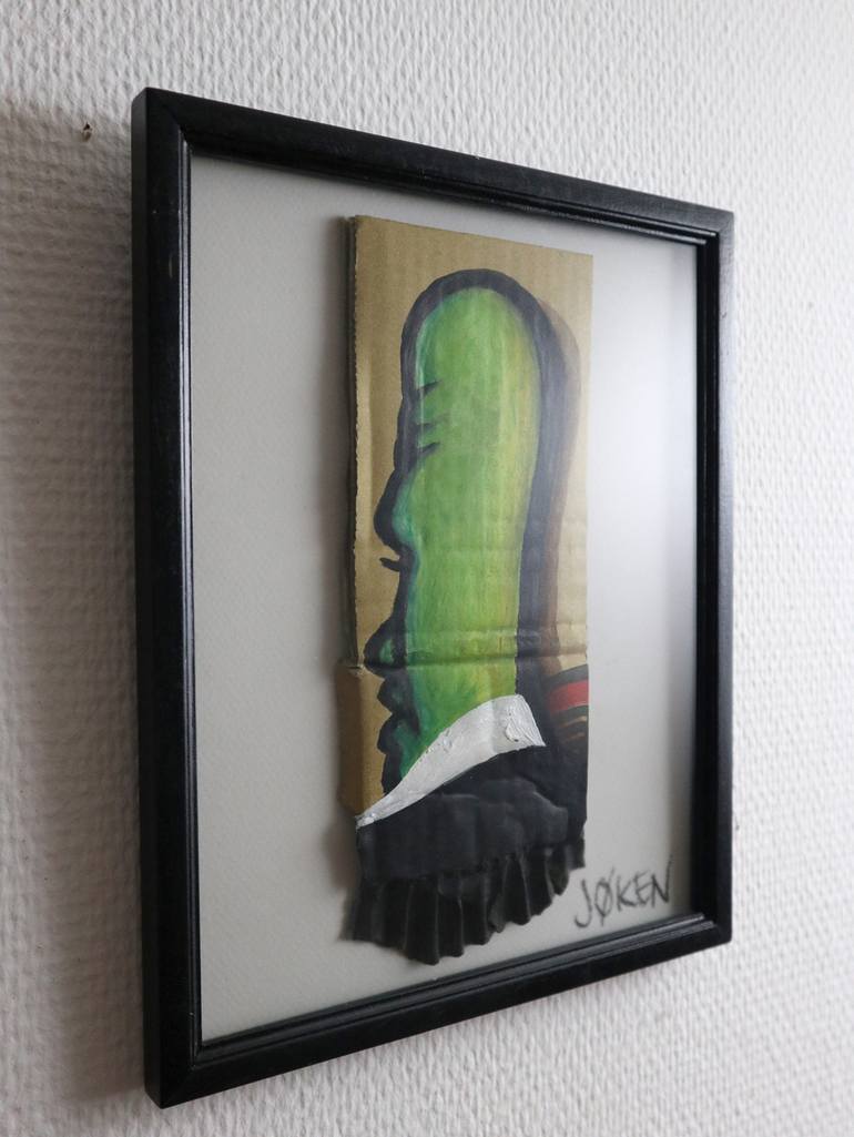 Original Figurative Cartoon Painting by Jøken art