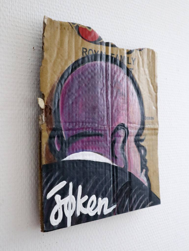 Original Figurative Men Painting by Jøken art