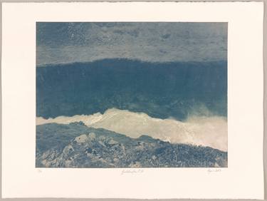 Gullfoss trail N°17 – cyanotype thumb