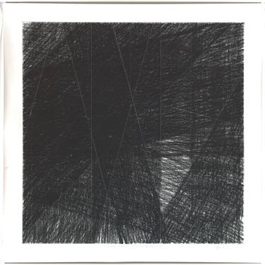 "For Sebald", charcoal 16 stripes 64x64 cm, N°1 thumb